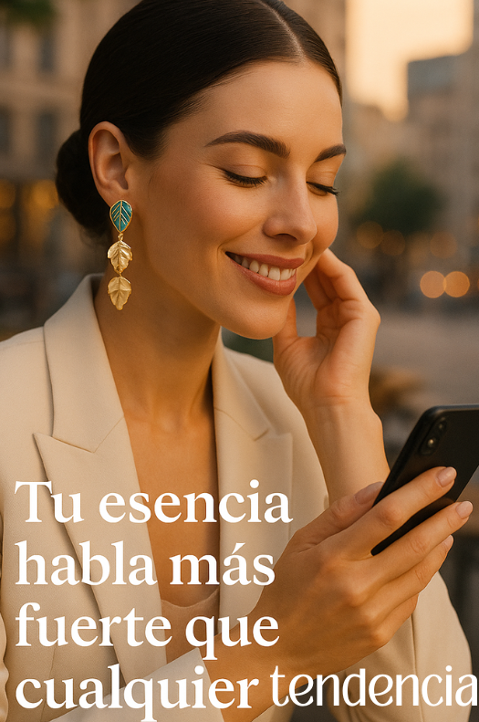 Aretes: Selva Serena™ en Bronce con baño de Oro de 24 Quilates